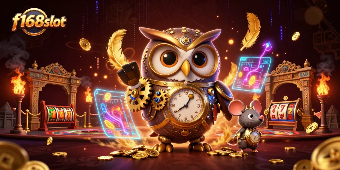 Experience thrilling gameplay at f168slot, where colorful slot reels and vibrant casino elements come alive.