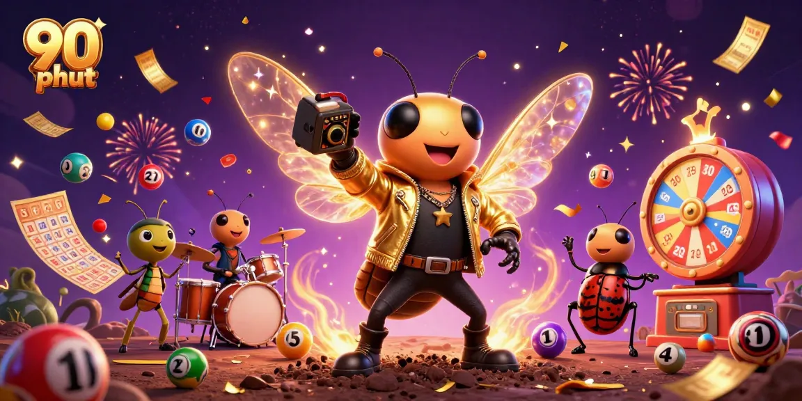 Experience thrilling gambling action with 90 phut featuring vibrant lottery elements and charismatic characters