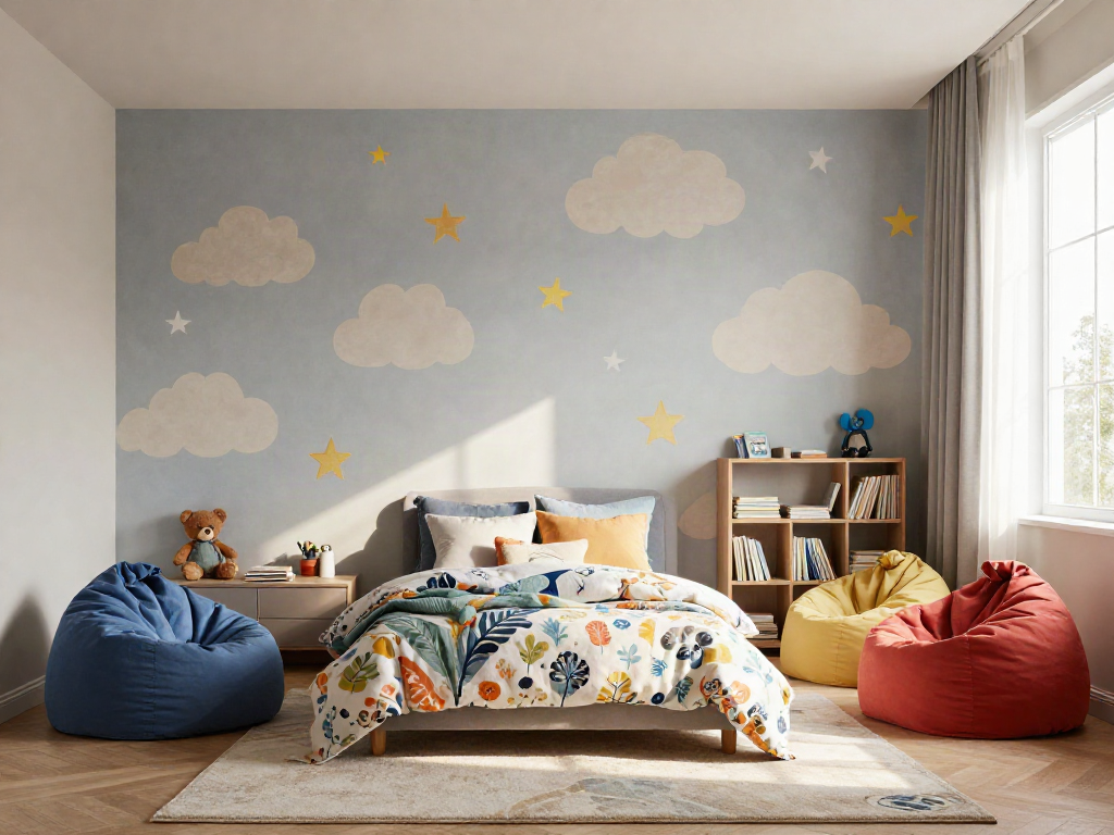 Children's themed bedroom designed with whimsical elements, showcasing https://themeroomideas.com inspiring decor ideas.