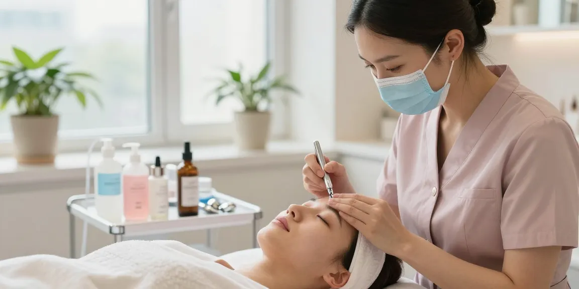 신사역 온다와 함께하는 아름다움 관리, 피부 재생 치료 장면