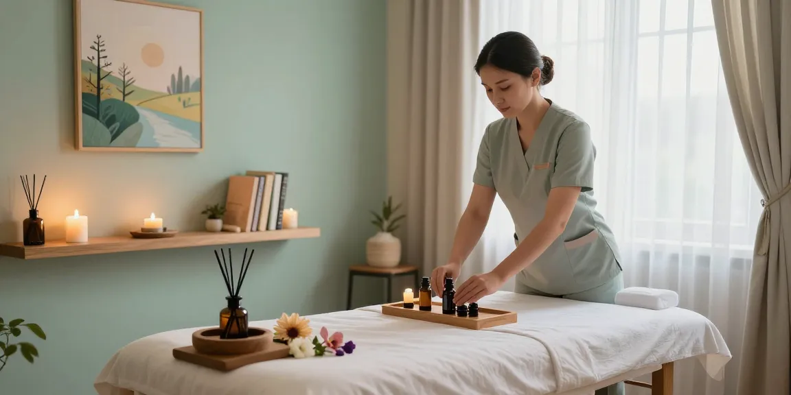 Discover the benefits of 강남여성전용마사지 in a serene massage therapy environment.