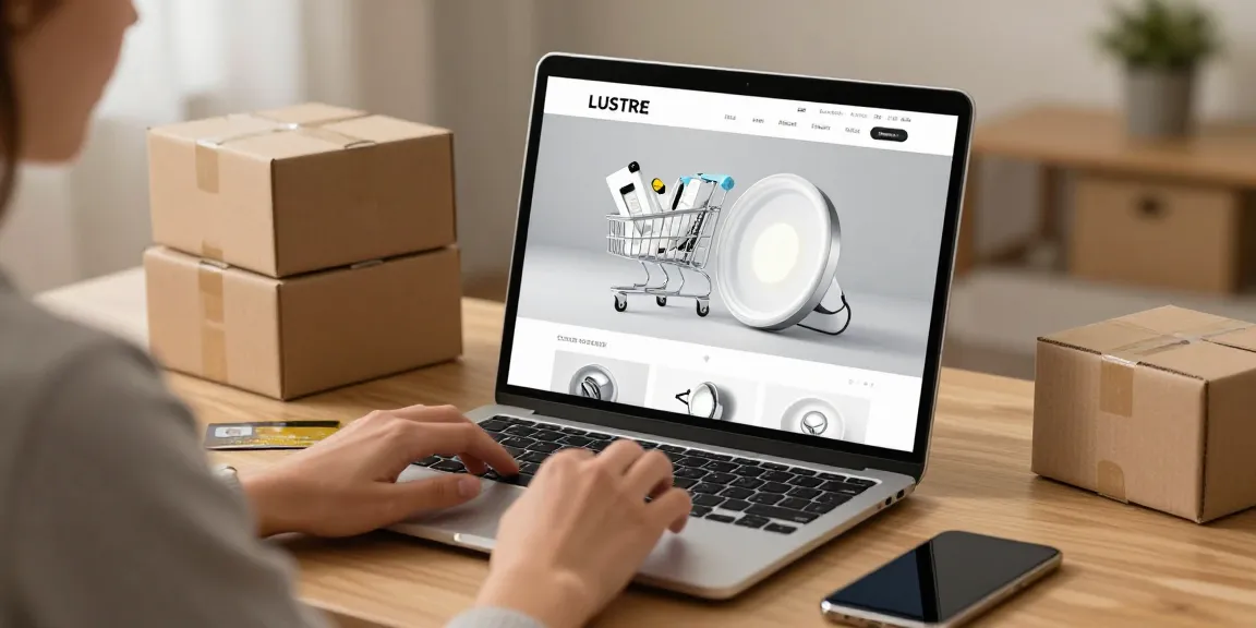 Lustre LED shopping experience showcasing the best deals on e-commerce platform.