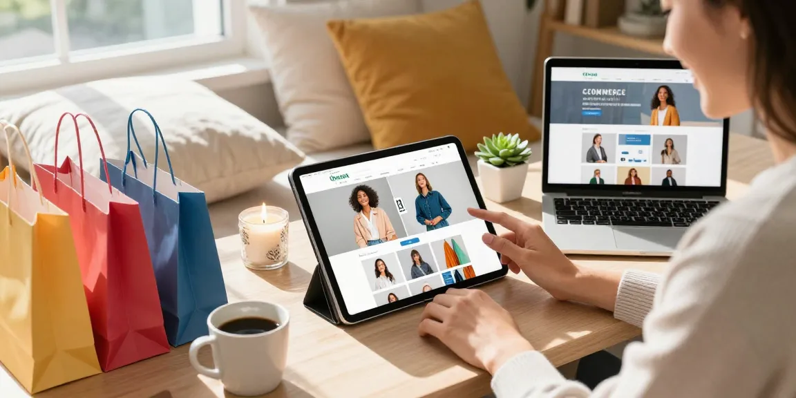 フォロワー購入安全サイトでの快適なオンラインショッピング体験を楽しむ女性