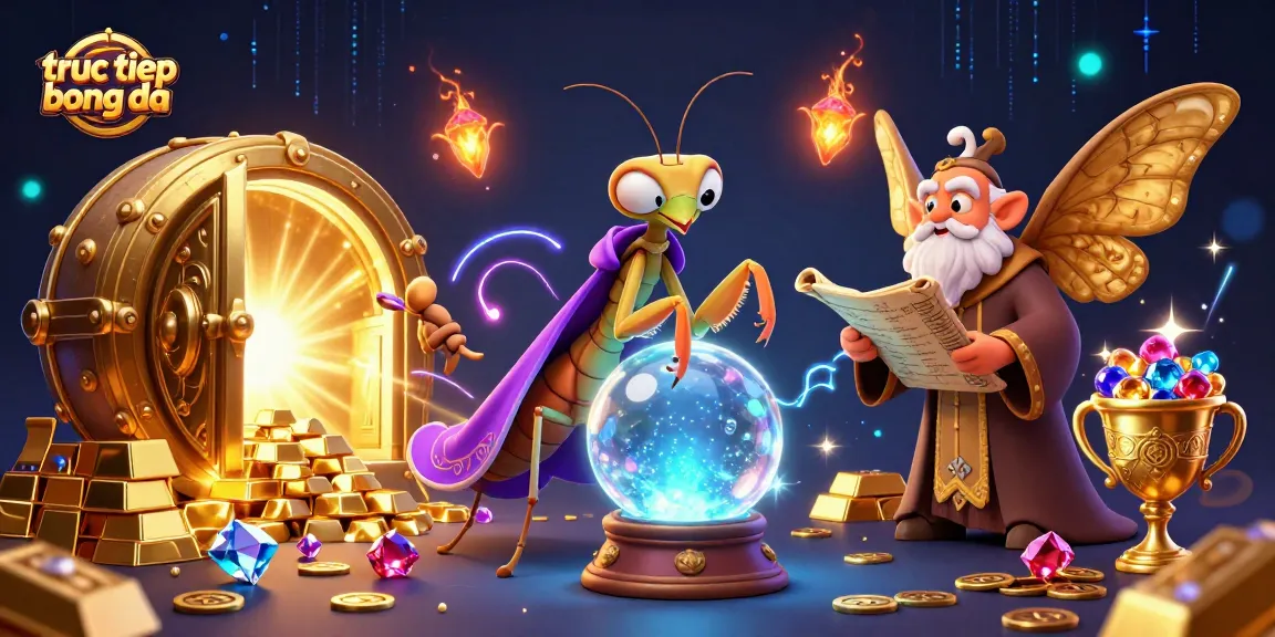 Experience truc tiep bong da live with vibrant characters and sparkling gems in a rich gambling scene.